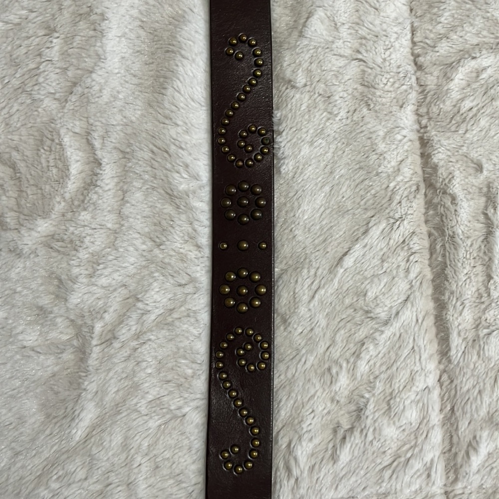 Express leather belt, size M